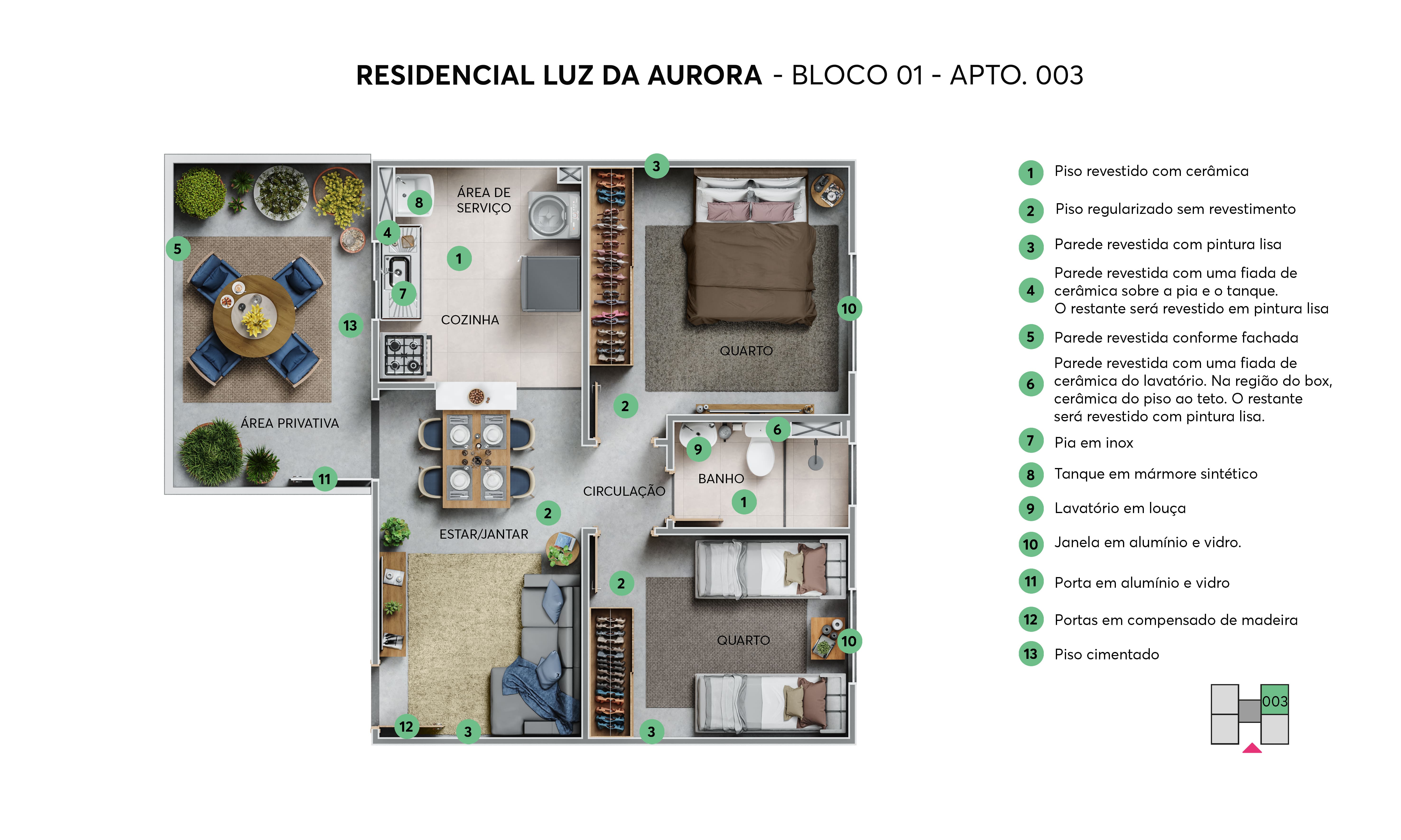 Residencial Luz da Aurora - MRV