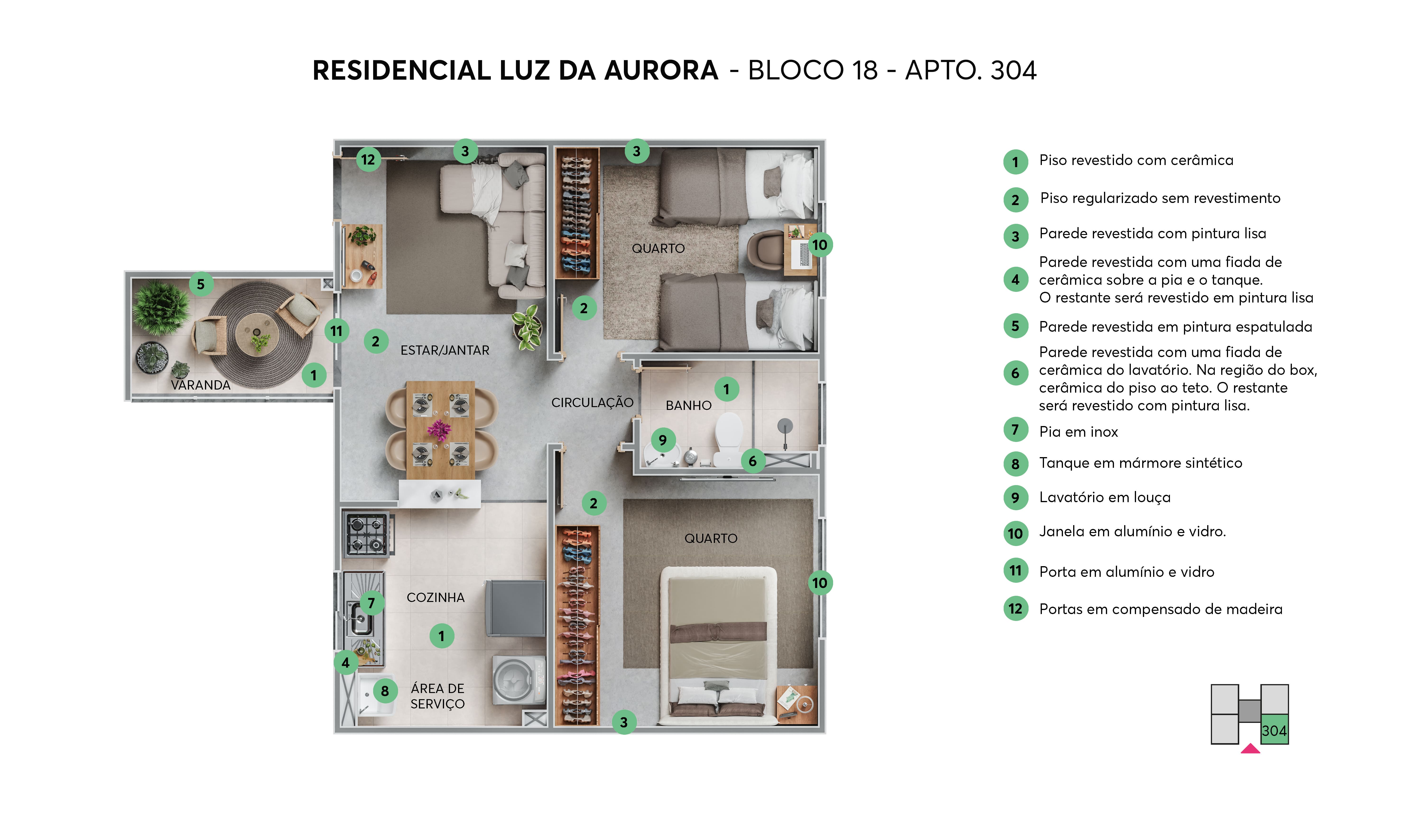 Residencial Luz da Aurora - MRV